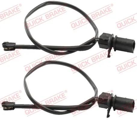 Warning Contact, brake pad wear